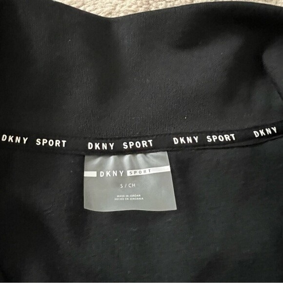 DKNY Sport Turtleneck Zip Collar Pullover Jacket SZ Small - Picture 9 of 12